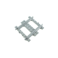 Rechte rails (halve) 10 stuks